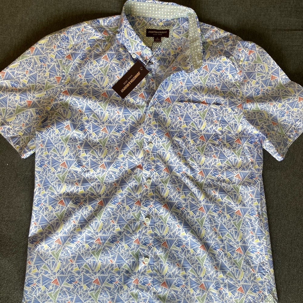 Men’s Johnston & Murphy SS Button Up